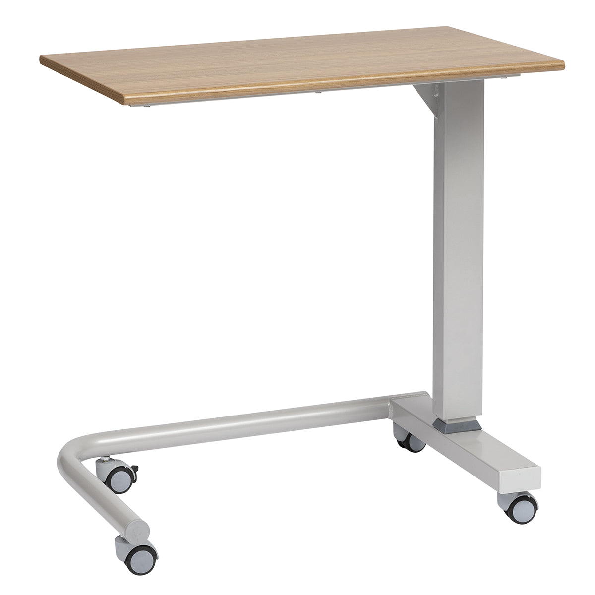 Alerta Gas Lift Overbed Table - Oak